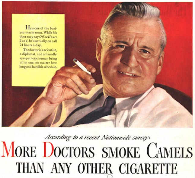 Ascenção e queda da propaganda tabagista 1