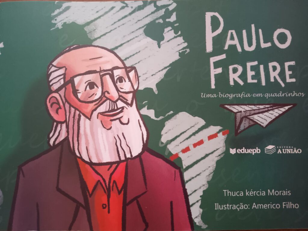 Historiadora recebe prêmio por quadrinhos sobre a vida do pedagogo Paulo Freire 3